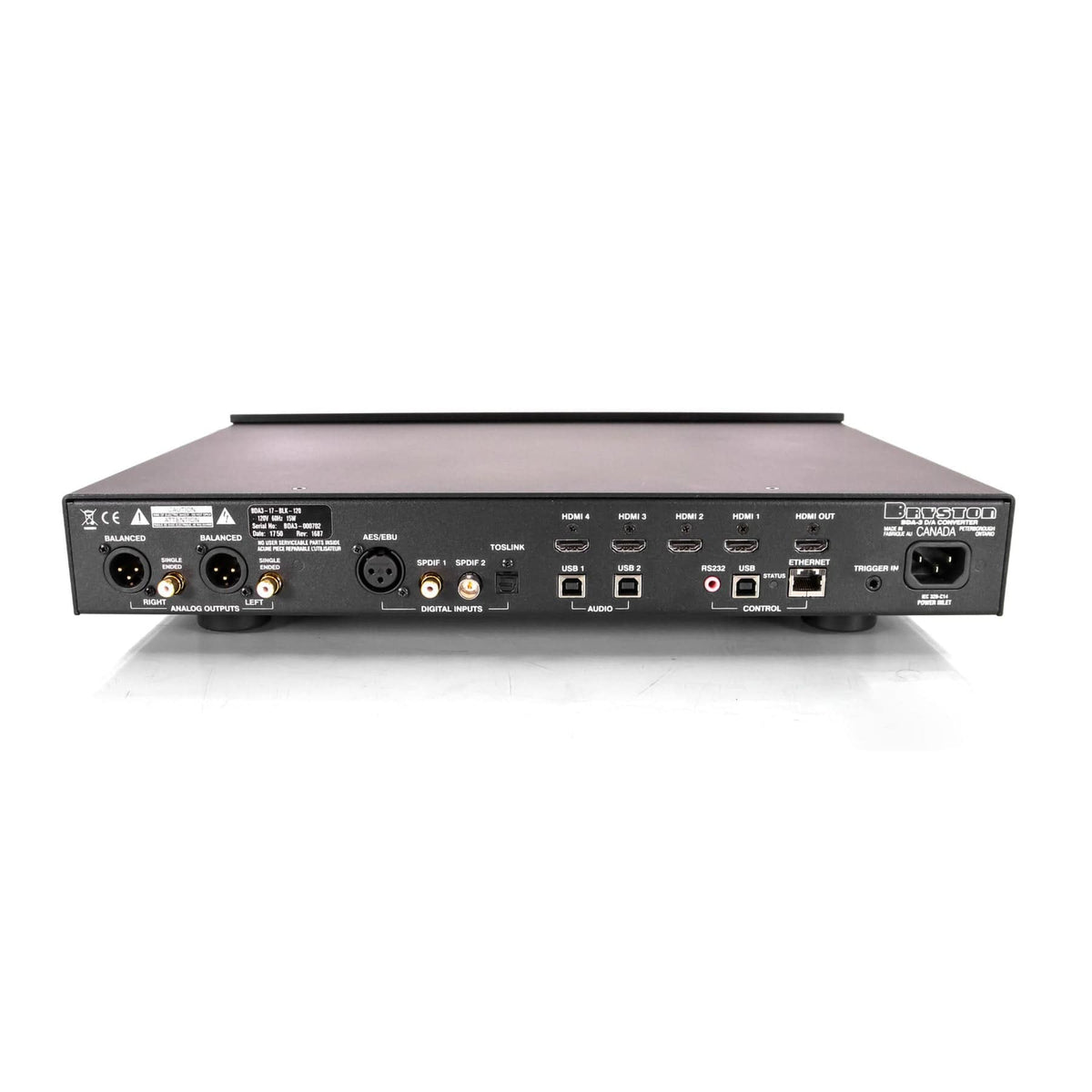 Bryston Bryston BDA-3 Digital to Analog Converter DACs