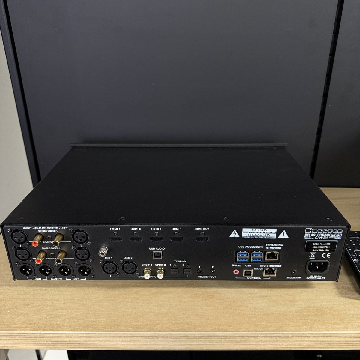 Bryston Bryston BR-20 Streaming DAC & Preamplifier - Black - Ex Demo Pre-Amplifiers
