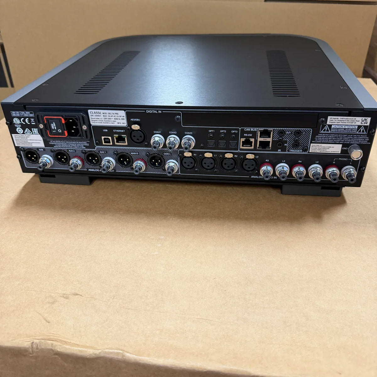 Classé Classé Delta PRE MK1 Preamplifier - Mint Condition Trade-In Integrated Amplifiers