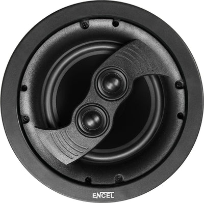 Encel Encel 6.5" In-Ceiling Stereo Speaker - Stereo / Mono Switchable - 100W In-Ceiling Speakers