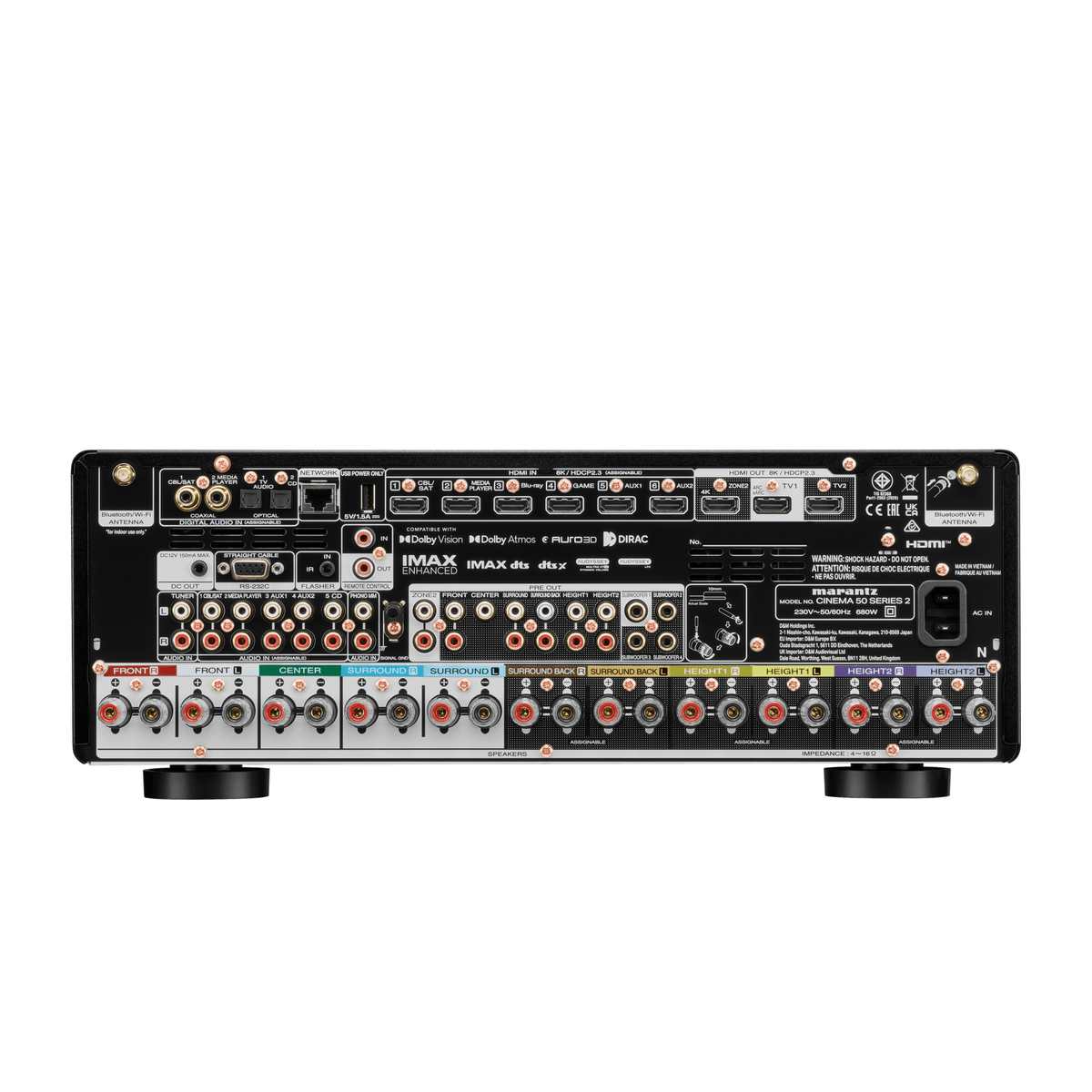 Marantz Marantz Cinema 50 Series 2 9.4ch AV Receiver AV Receivers