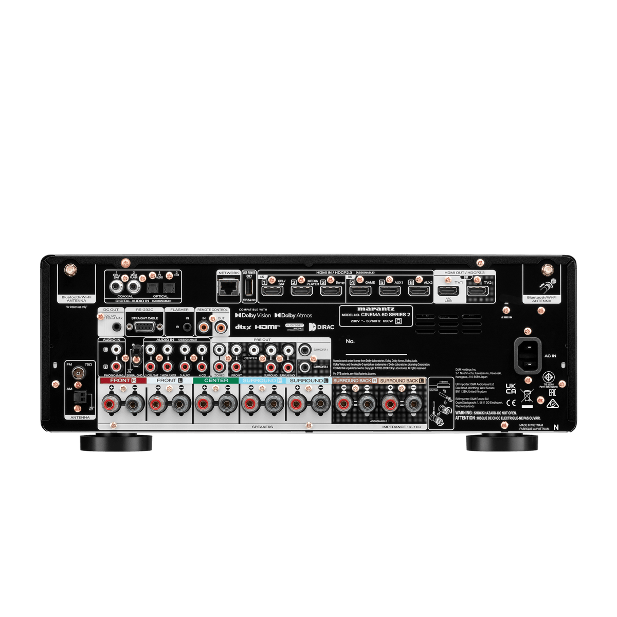 Marantz Marantz Cinema 60 S2 7.2ch AV Receiver AV Receivers