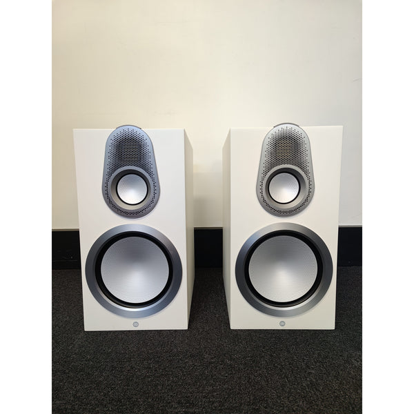 Monitor Audio Monitor Audio Gold 100 6G Standmount Speakers - Satin White - Ex Demo Bookshelf Speakers