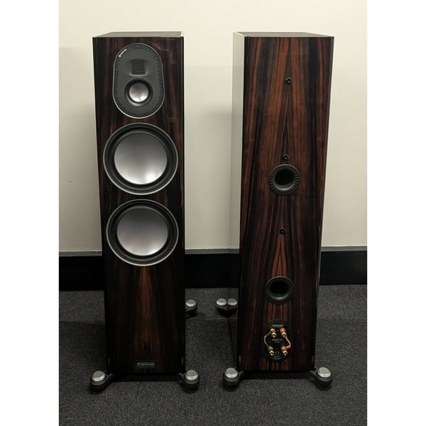 Monitor Audio Monitor Audio Gold 300 5G Floorstanding Speakers - Piano Ebony - Ex Demo Floor Standing Speakers