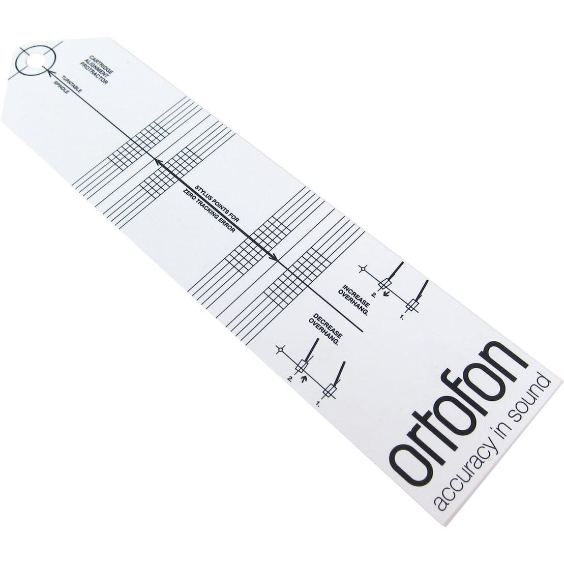 Ortofon Ortofon Hi-Fi Alignment Card Turntable Accessories