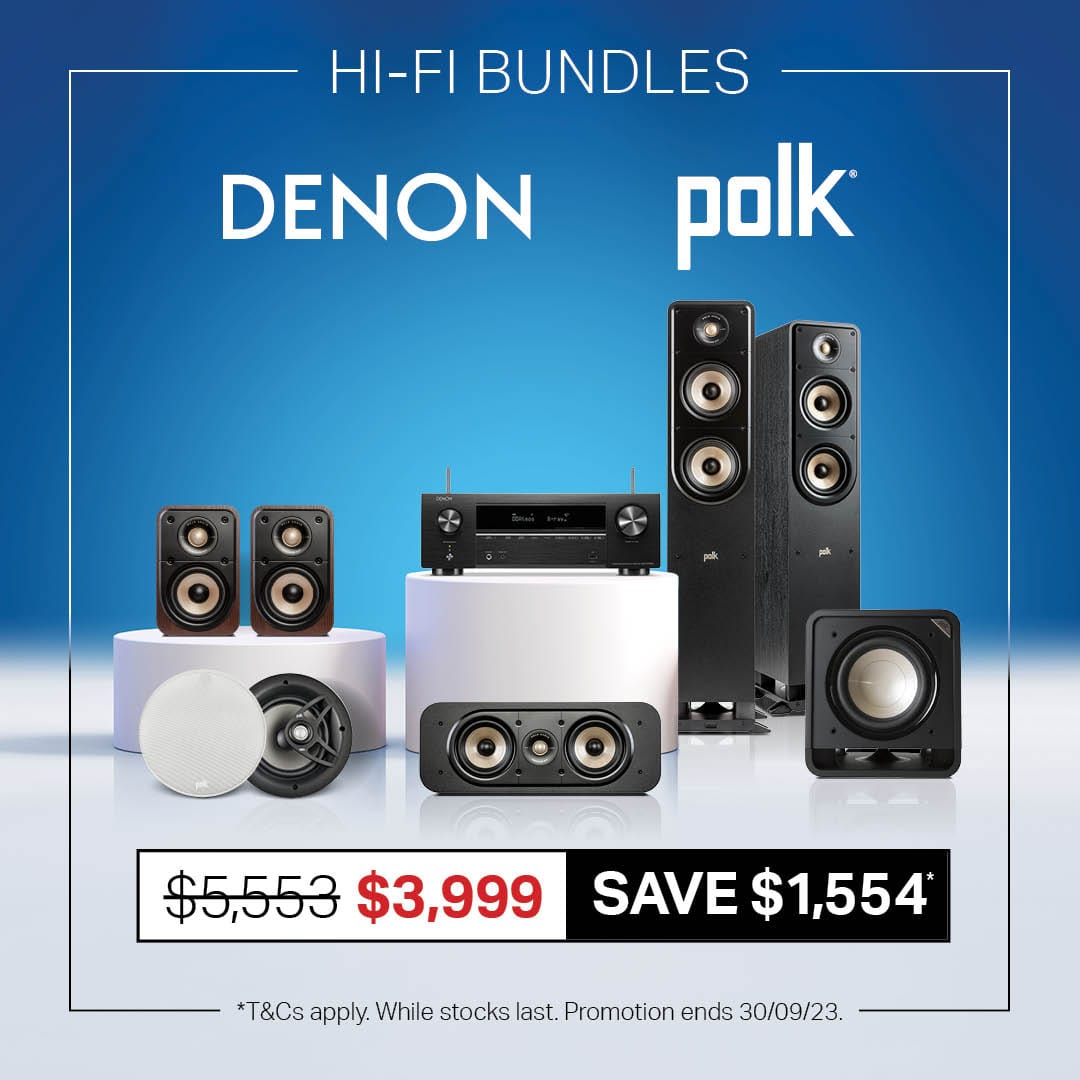 5.1.2ch Polk Signature Elite Home Theatre Package with Denon X1700H