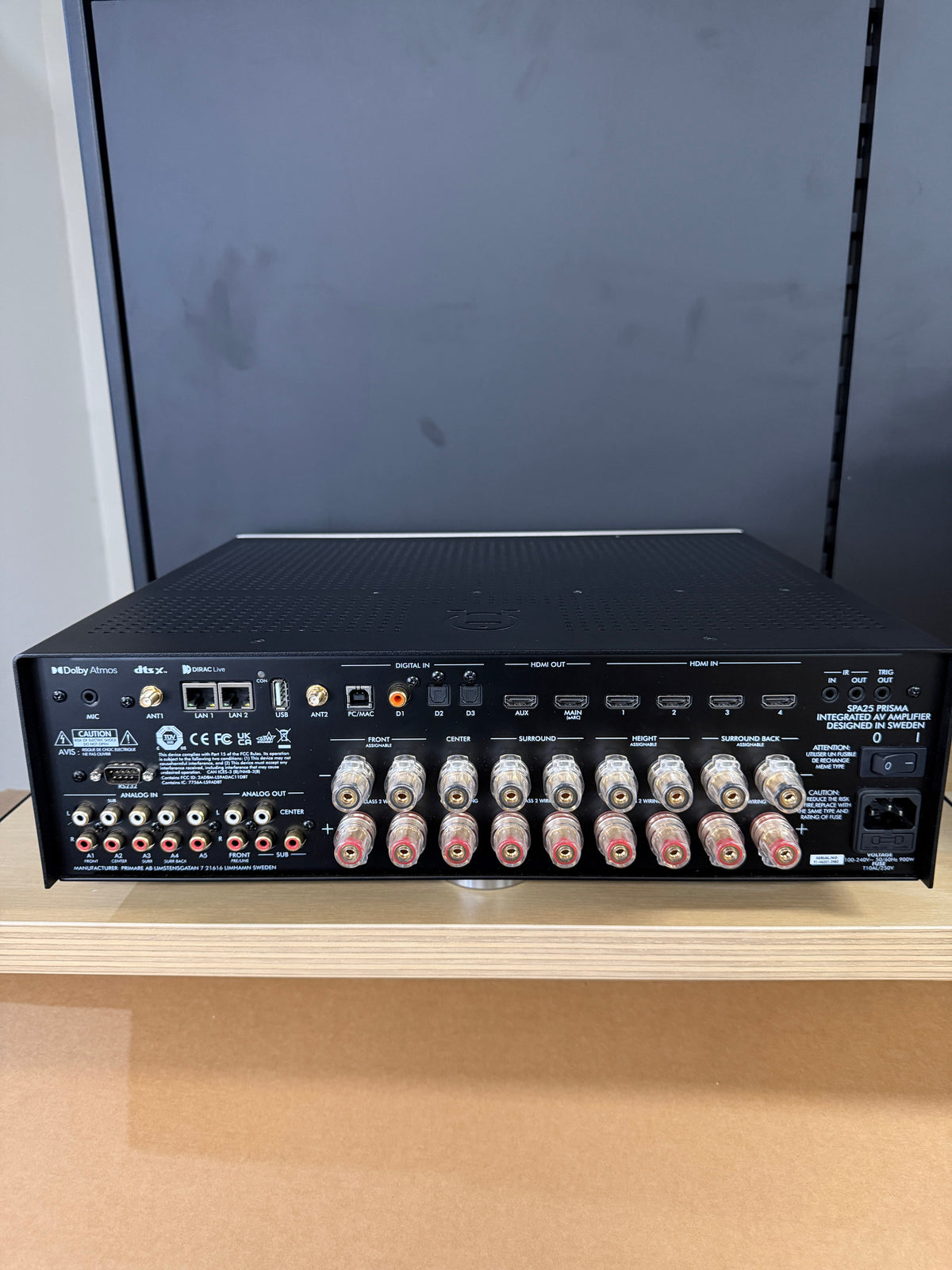 Primare Primare SPA25 Prisma 9ch AV Receiver - Titanium - Ex Demo AV Receivers
