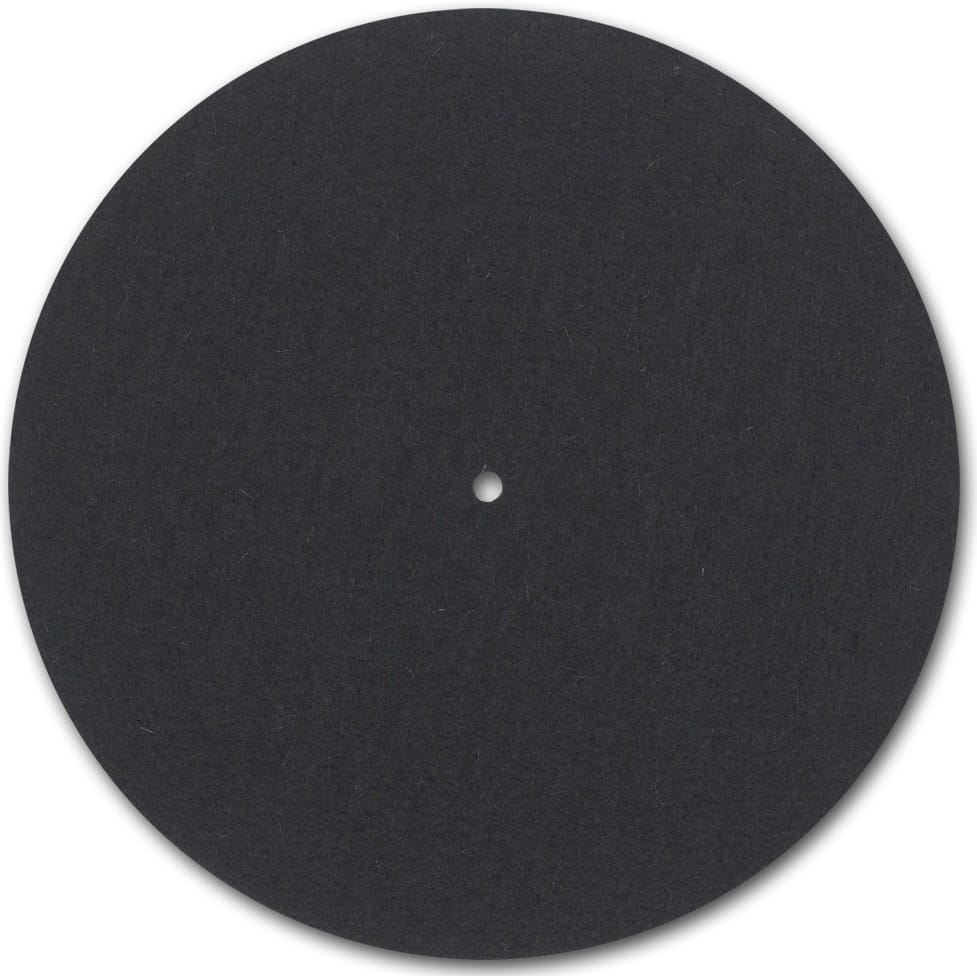 Pro-Ject Pro-Ject Felt Turntable Mat 300mm Black Turntable Accessories