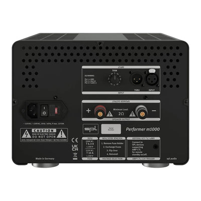 Sound Performance Lab SPL Performer m1000 Mono Power Amplifier Power Amplifiers