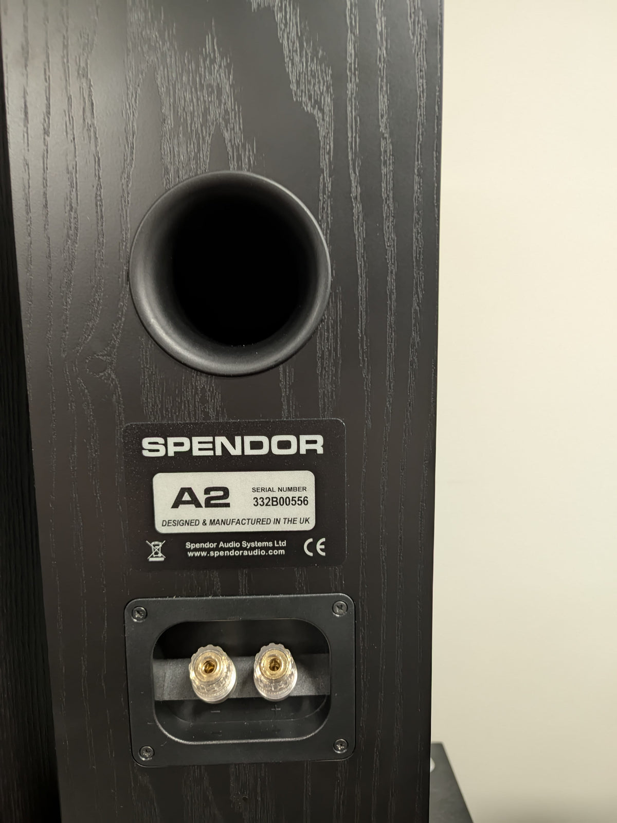 Spendor Spendor A2 Compact Floorstanding Speakers - Black Ash - Pre-Owned Trade-In Floorstanding Speakers