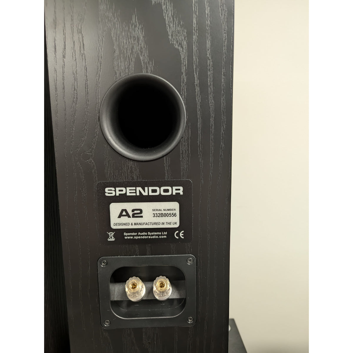 Spendor Spendor A2 Compact Floorstanding Speakers - Black Ash - Pre-Owned Trade-In Floorstanding Speakers