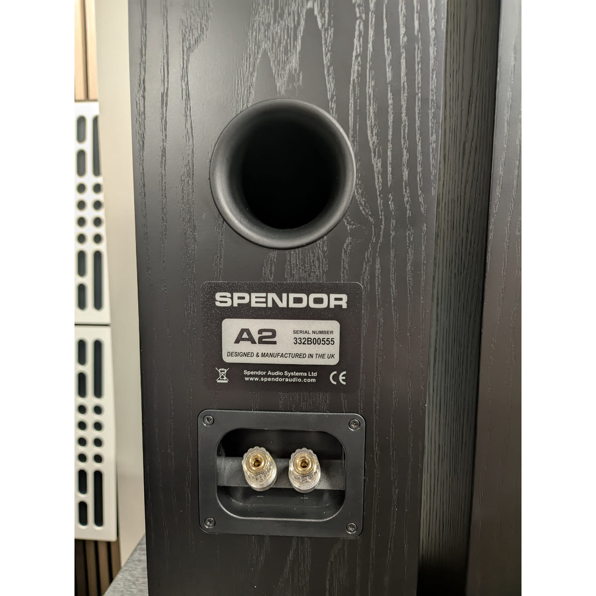 Spendor Spendor A2 Compact Floorstanding Speakers - Black Ash - Pre-Owned Trade-In Floorstanding Speakers