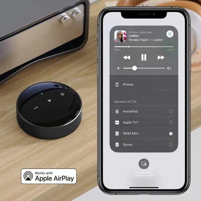 WiiM WiiM Mini Wireless Audio Streamer Hi-Res Music Streamers