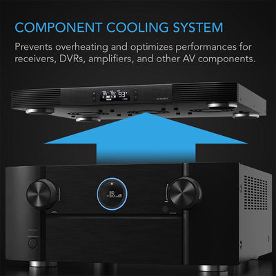 AC Infinity AC Infinity AIRCOM T10 PRO AV Component Cooling System - Front Exhaust Component Cooling