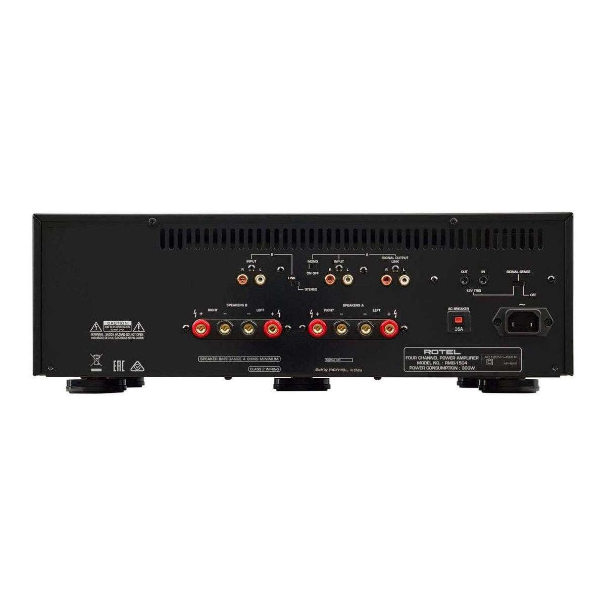 Rotel Rotel RMB-1504 4ch Power Amplifier - Perfect For Atmos Receivers & Amplifiers
