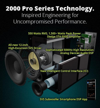 Product Launch - SVS 2000 Pro Series Subwoofers
