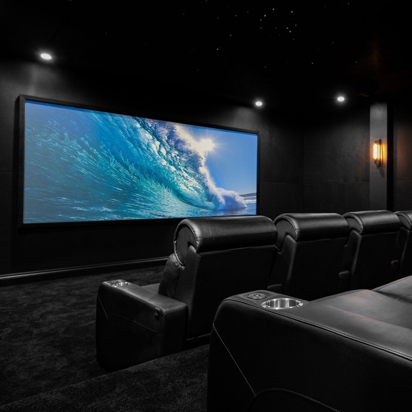 Acoustically Transparent Projector Screens Deliver the Ultimate Cinema ...