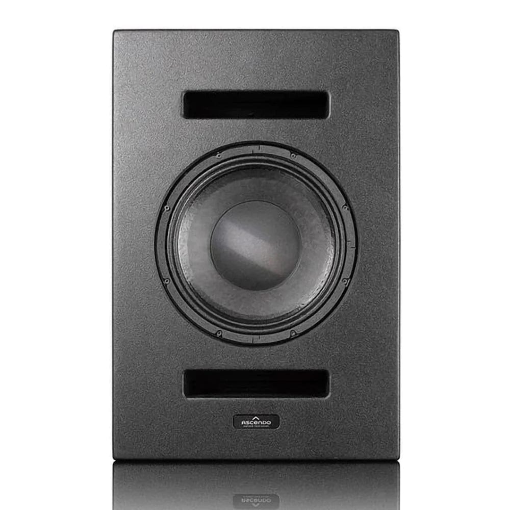 Ascendo Ascendo The12 ASC-12PPBE 12" Beryllium Coax PRO Passive On Wall Speaker - Black Home Cinema Speakers