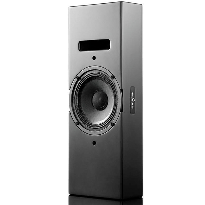 Ascendo Ascendo 6.5" Coax Passive Monitor Narrow - Black (Single) Home Cinema Speakers