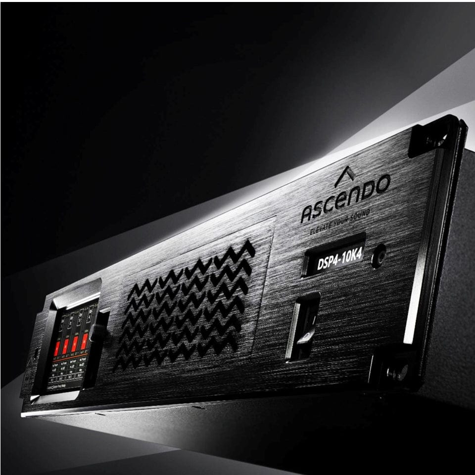 Ascendo Ascendo DSP4-10K2 - 4-channel DSP network-controlled Class H amplifier Power Amplifiers
