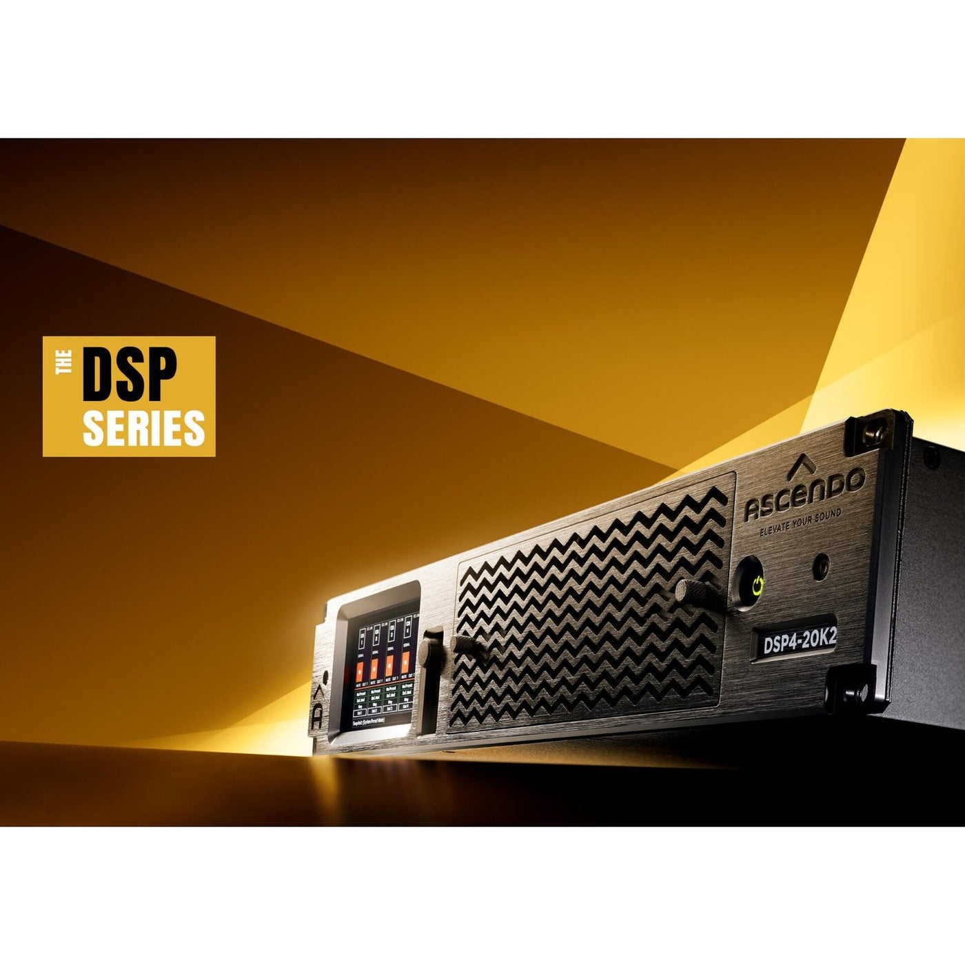 Ascendo Ascendo DSP4-20K2 - 4-channel DSP network-controlled Class H amplifier Power Amplifiers