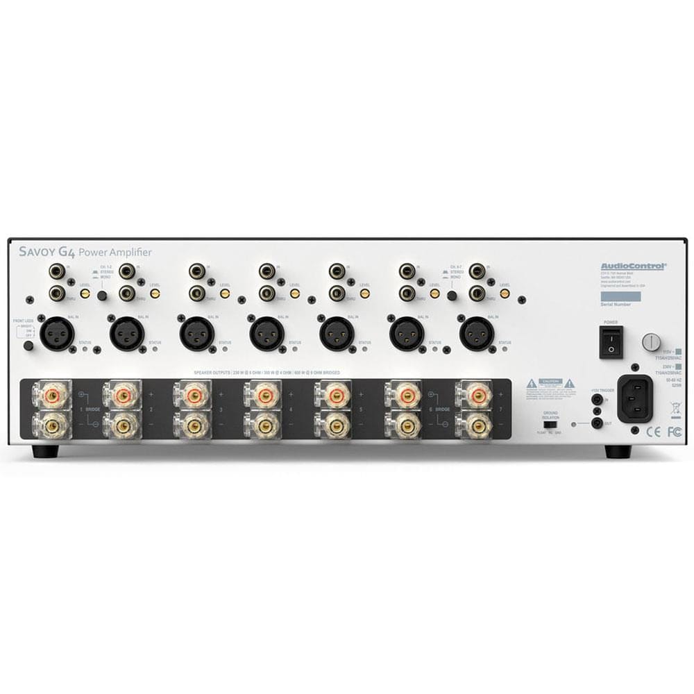 AudioControl AudioControl Savoy G4 7ch Power Amplifier Class H Power Amplifiers