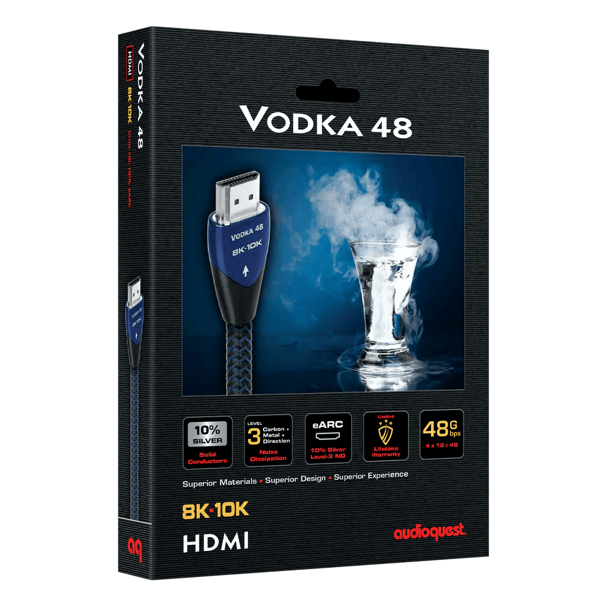 AudioQuest AudioQuest Vodka 48 Series HDMI Cable Hdmi Cables