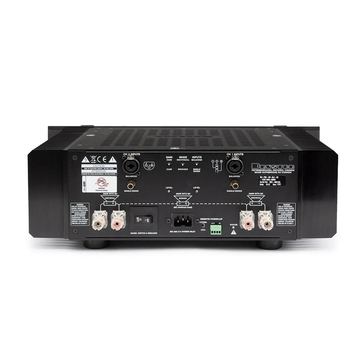 Bryston Bryston 3B³ Cubed Dual Mono Amplifier Power Amplifiers