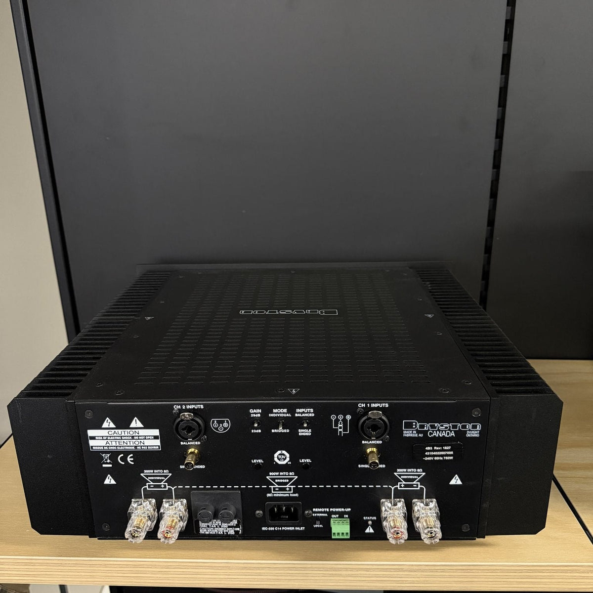 Bryston Bryston 4B³ Cubed Dual Mono Power Amplifier - Black - Ex Demo Power Amplifiers