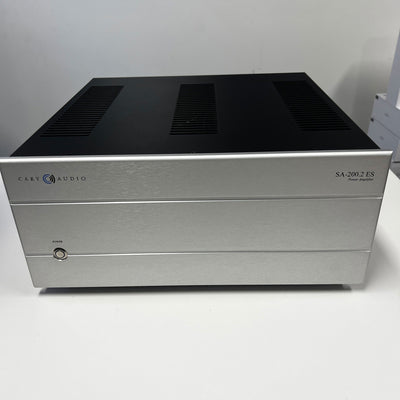 Cary Audio Cary Audio SA-200.2 ES Power Amplifier Silver - Trade In Power Amplifiers