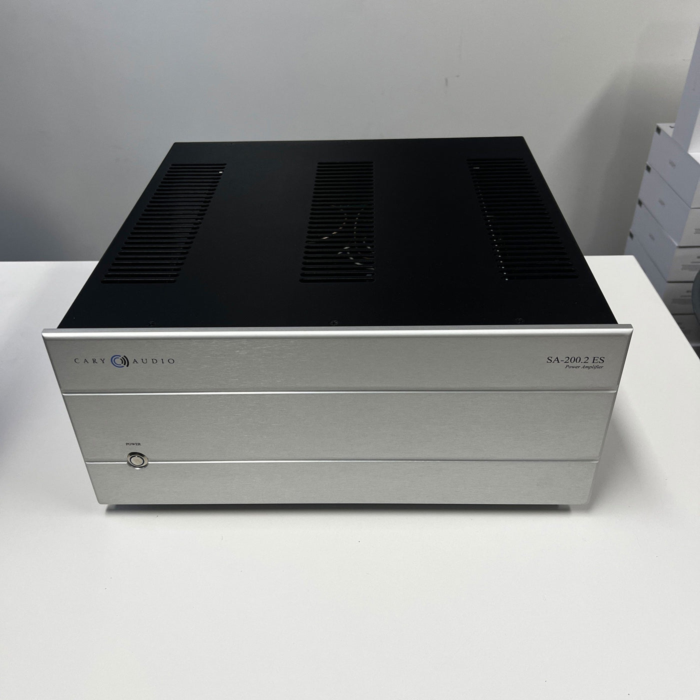 Cary Audio Cary Audio SA-200.2 ES Power Amplifier Silver - Trade In Power Amplifiers