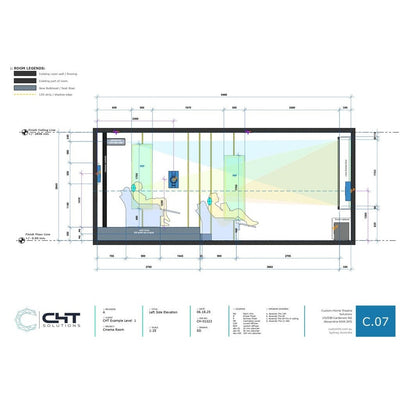 CHT Solutions Home Cinema Theatre Design | Silver Design Service