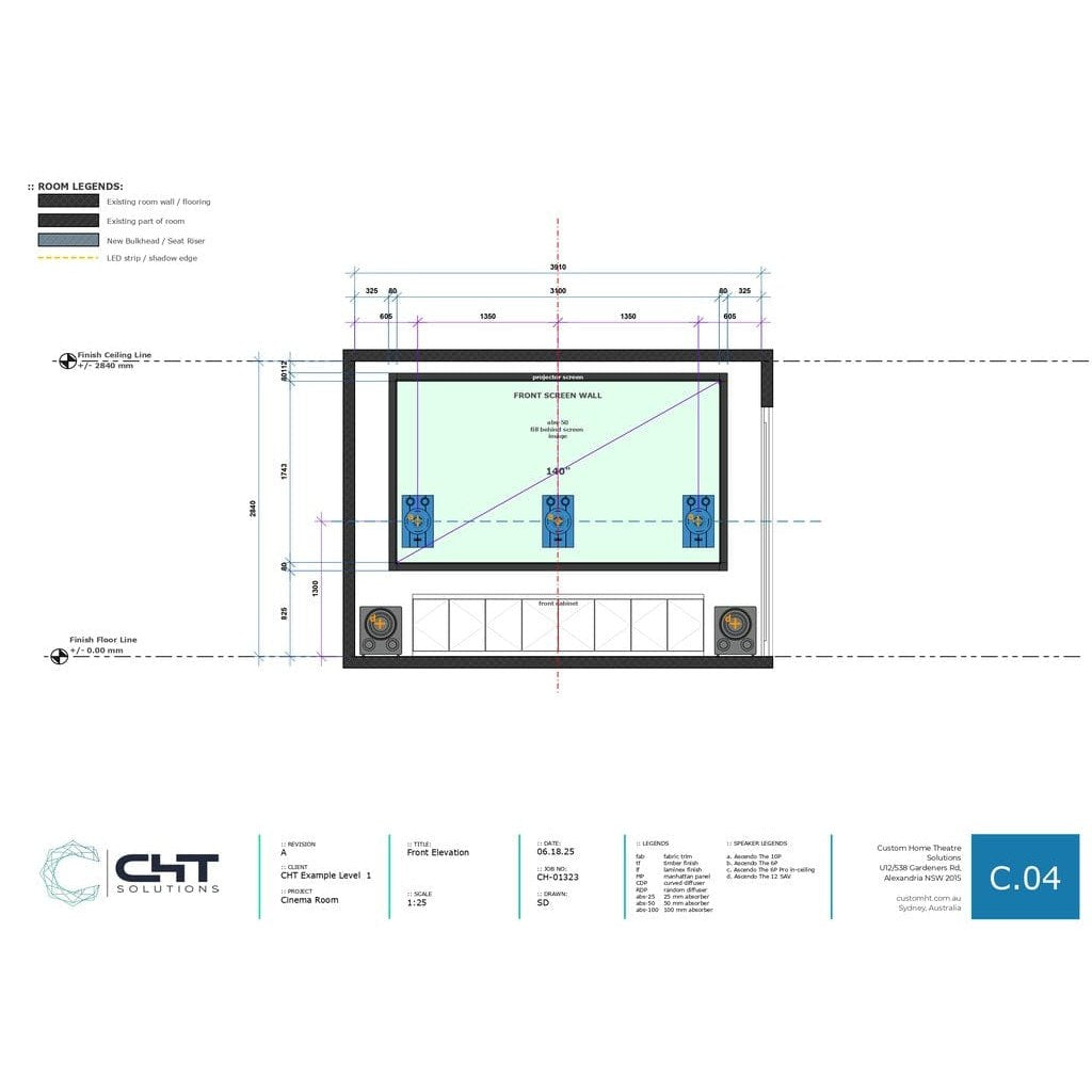 CHT Solutions Home Cinema Theatre Design | Silver Design Service