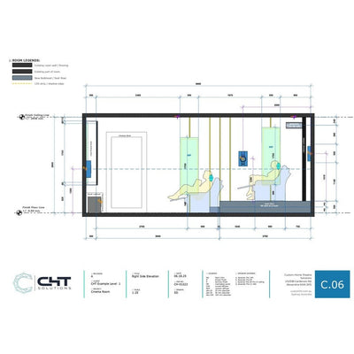 CHT Solutions Home Cinema Theatre Design | Silver Design Service