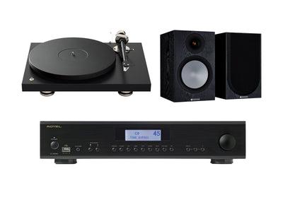 CHT Solutions Black Fortnight - Pro Audio Turntable System Pack Stereo Packages