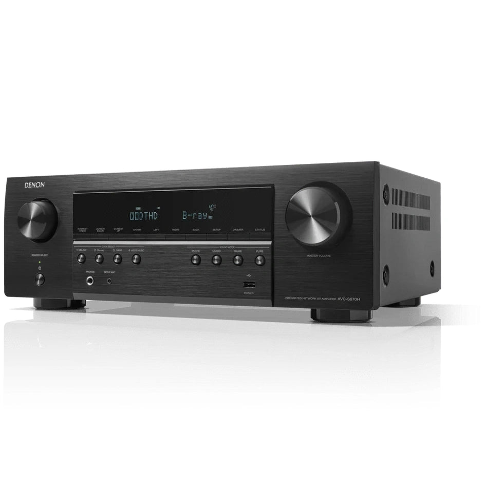Denon Denon AVC-S670H 5.2ch AV Receiver with HEOS AV Receivers