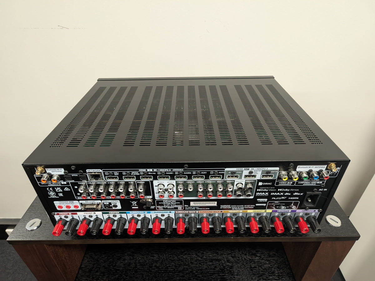 Denon Denon AVC-X4800H 9.4ch 8K AV Receiver - Ex Demo AV Receivers
