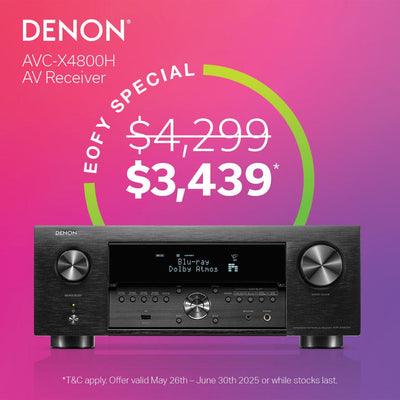 Denon Denon AVC-X4800H 9.4ch 8K AV Receiver AV Receivers
