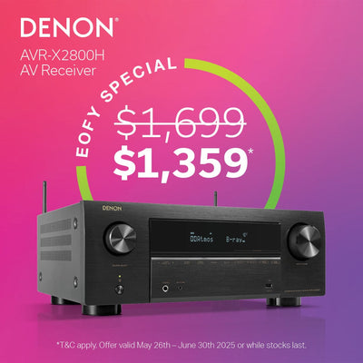 Denon Denon AVR-X2800H 7.2ch 8K AV Receiver AV Receivers