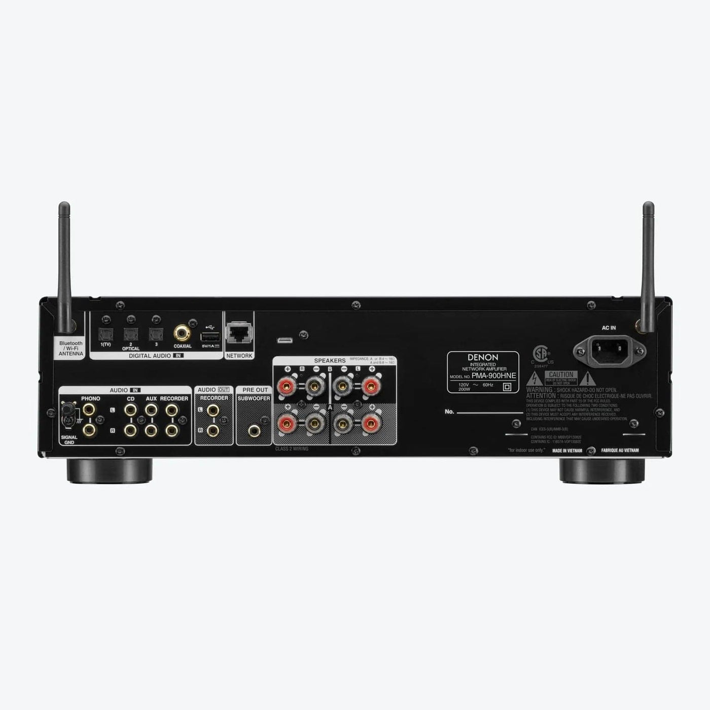 Denon Denon PMA-900HNE + DP-450USB + ES20 Speakers Package with AudioQuest Integrated Amplifiers