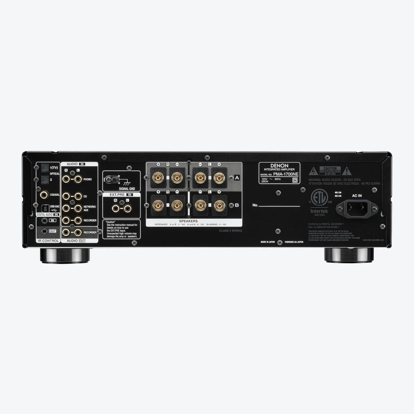 Denon Denon PMA-1700NE  + DCD-1700NE Combo with AudioQuest Sydney Interconnect Integrated Amplifiers