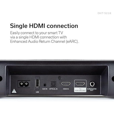 Denon Denon DHT-S218 Soundbar Low Profile Sound bars
