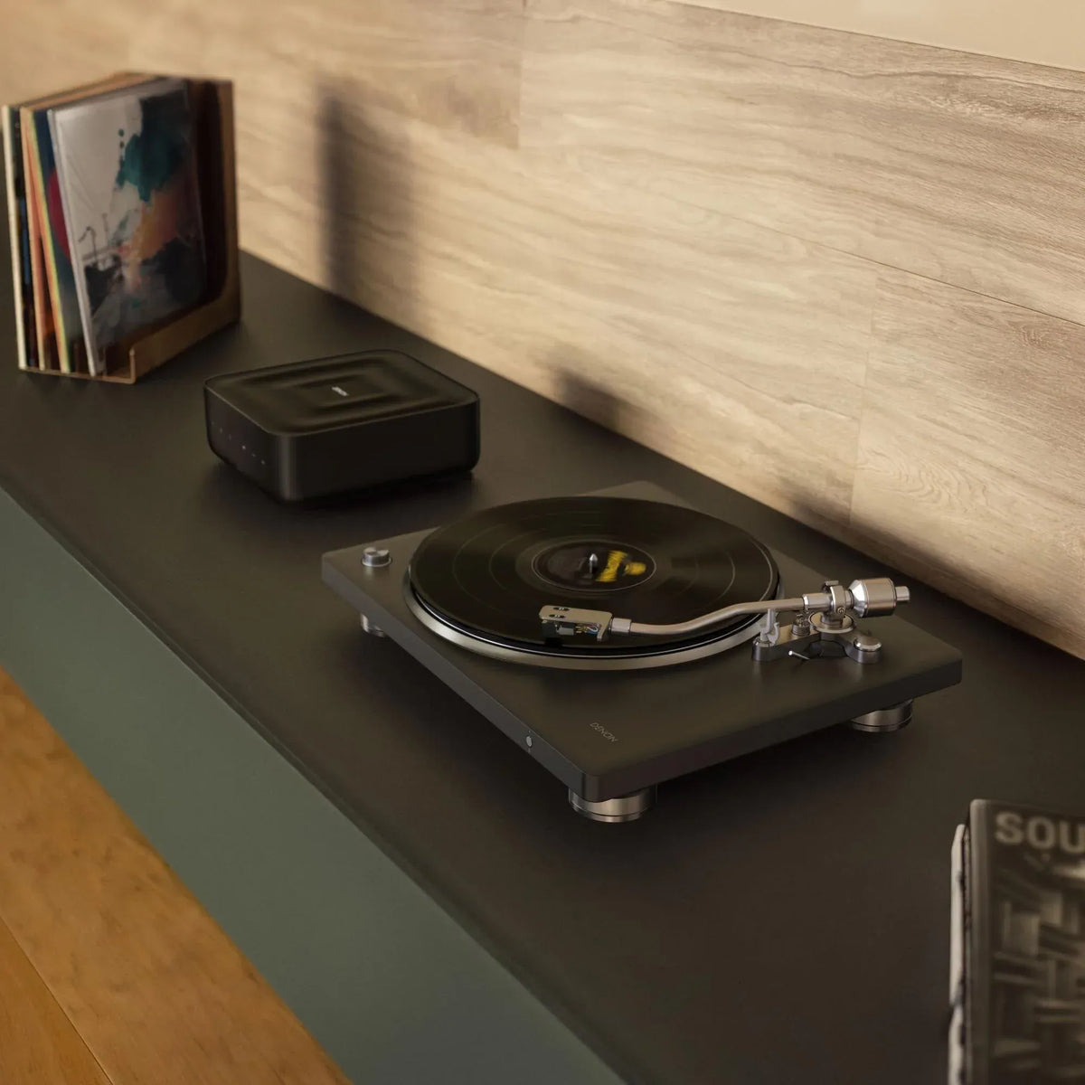 Denon Denon DP-500BT Bluetooth Turntable - Semi-Automatic Belt Drive Turntables