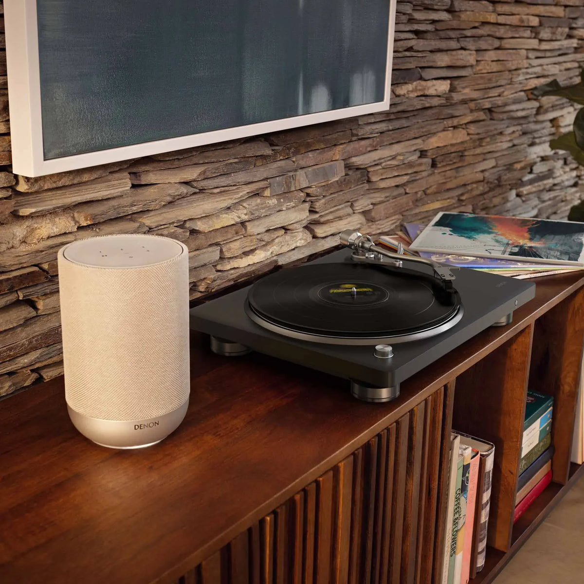 Denon Denon DP-500BT Bluetooth Turntable - Semi-Automatic Belt Drive Turntables