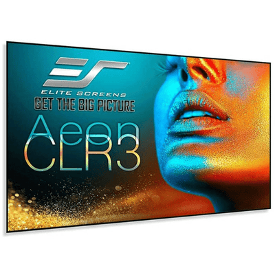 Elite Screens Elite 100" CLR3 Projector Screen with LED Kit included Projector Screens