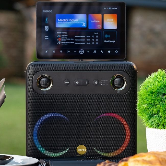 Ikarao Break X2 Portable Karaoke Machine with 10.1” Screen | CHT Solutions