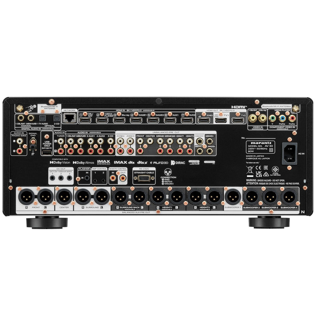 Marantz Marantz AV30 - 11.4 Channel Balanced AV Processor AV Processor