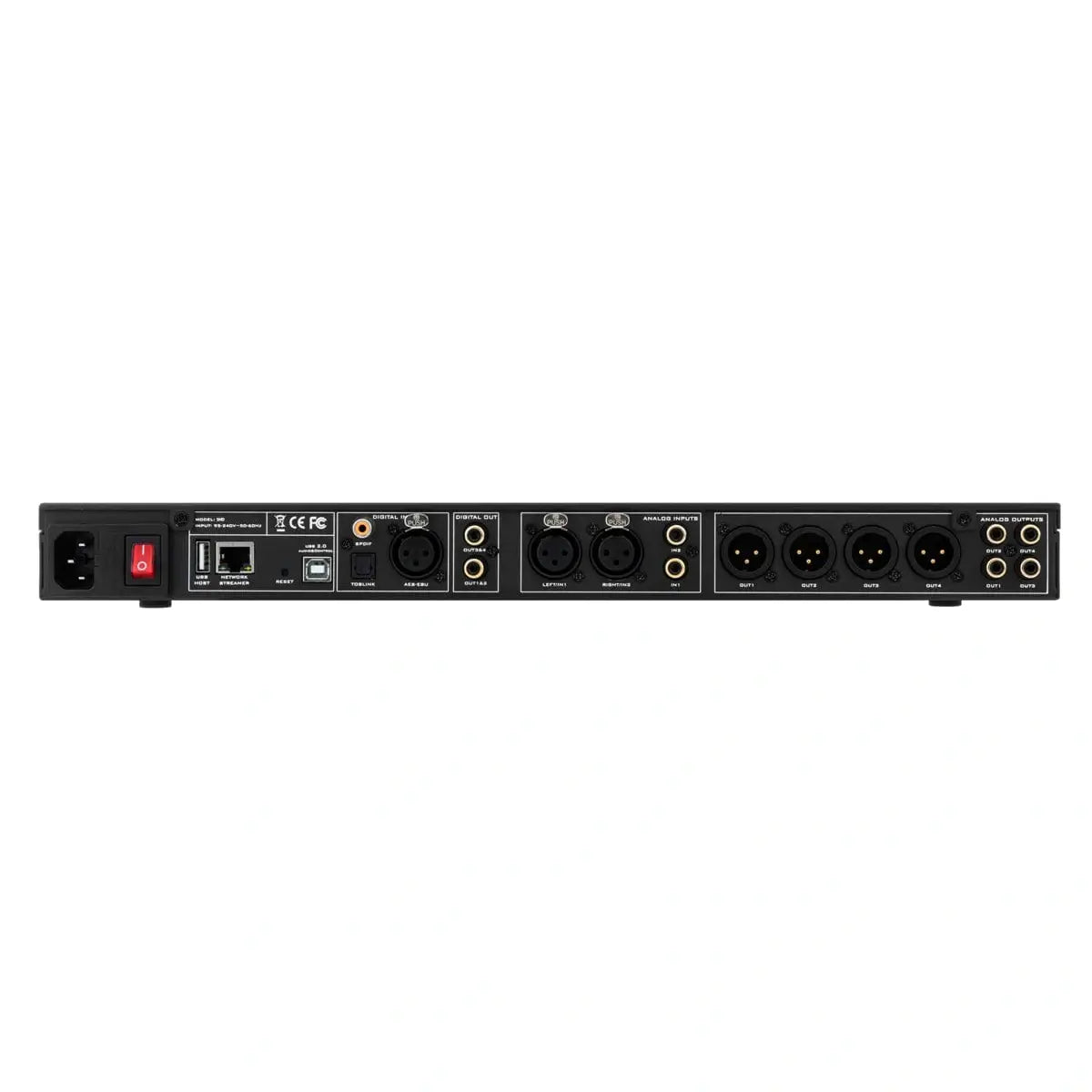 MiniDSP MiniDSP SHD Roon Ready Network Player with Dirac Live Room Correction Calibration Equipment
