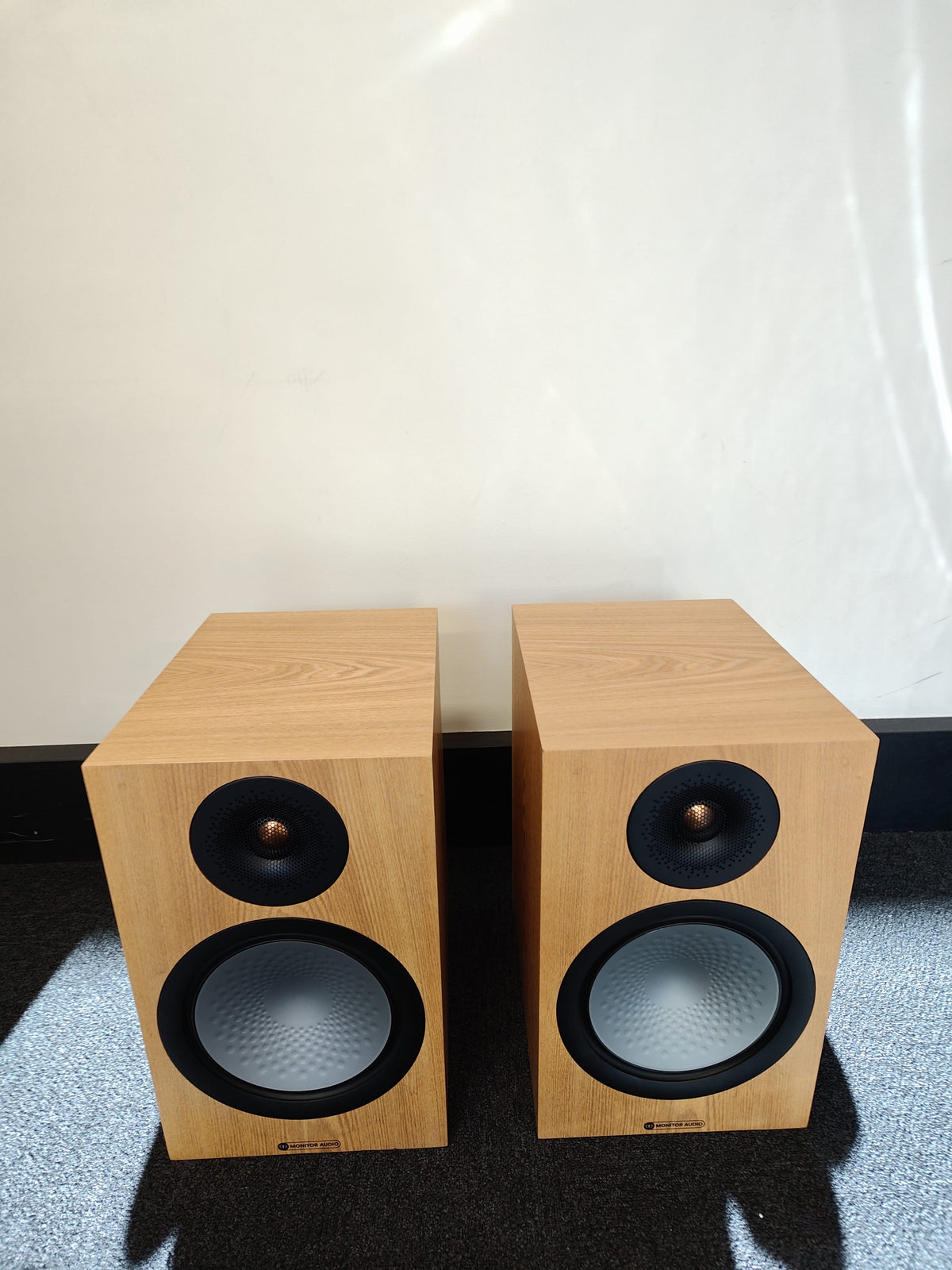 Monitor Audio Monitor Audio Silver 100 7G Bookshelf Speakers - Ash - Ex Demo Bookshelf Speakers