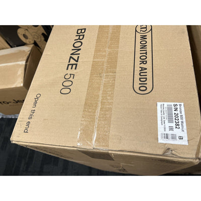 Monitor Audio Monitor Audio Bronze 500 Floorstanding Speakers Walnut - Damaged Packaging Floorstanding Speakers